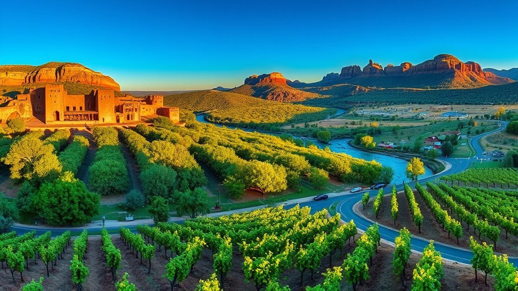 terraced pueblo vineyards tastings