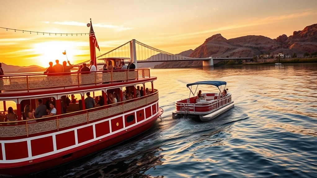 themed paddlewheel and party cruises