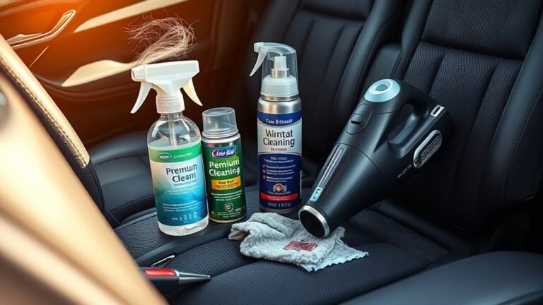 top car seat cleaners