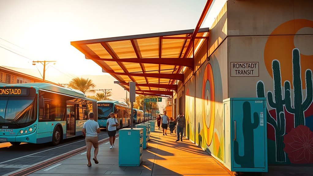 transit center public art stroll