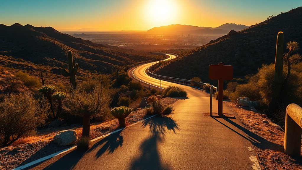 traveling to saguaro national park