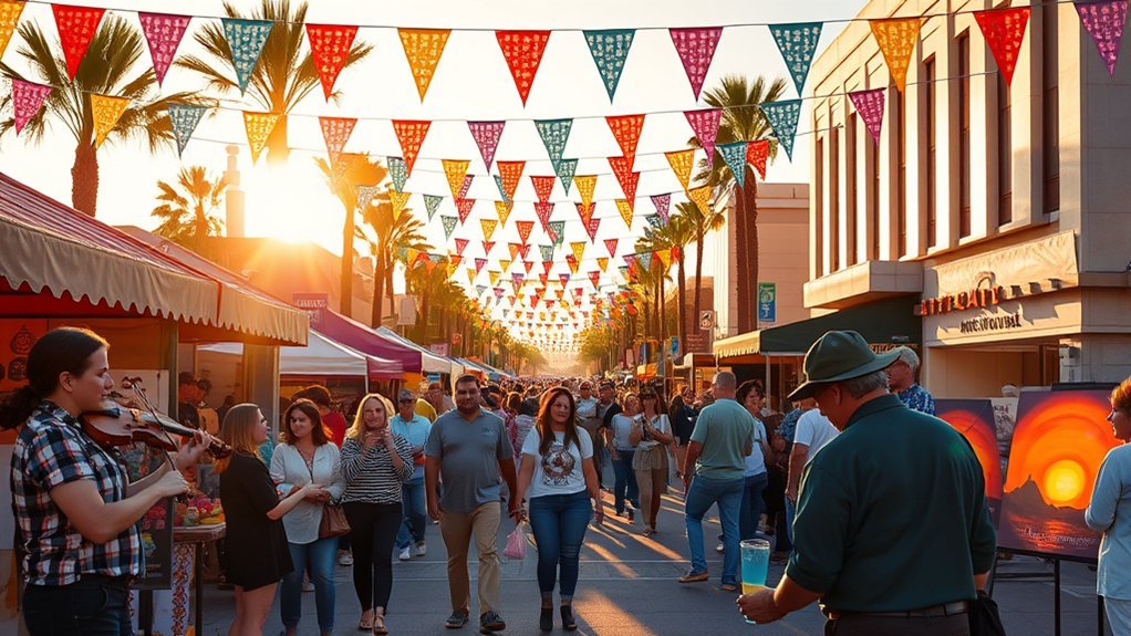 tree lined mill avenue arts