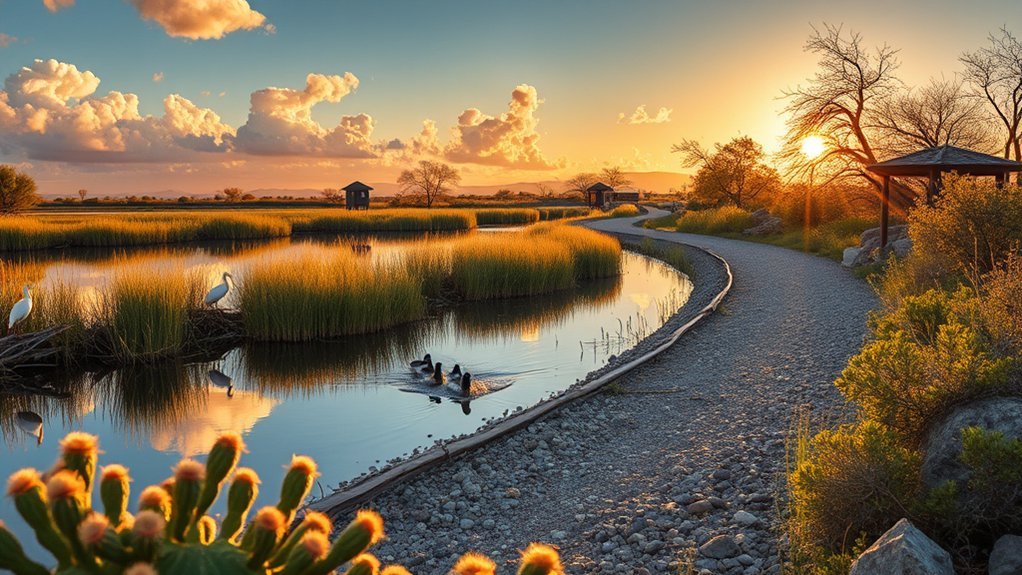 urban wetlands birdwatching education