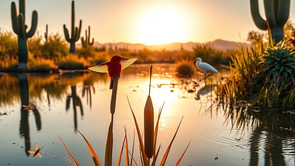 urban wetlands birdwatching refuge