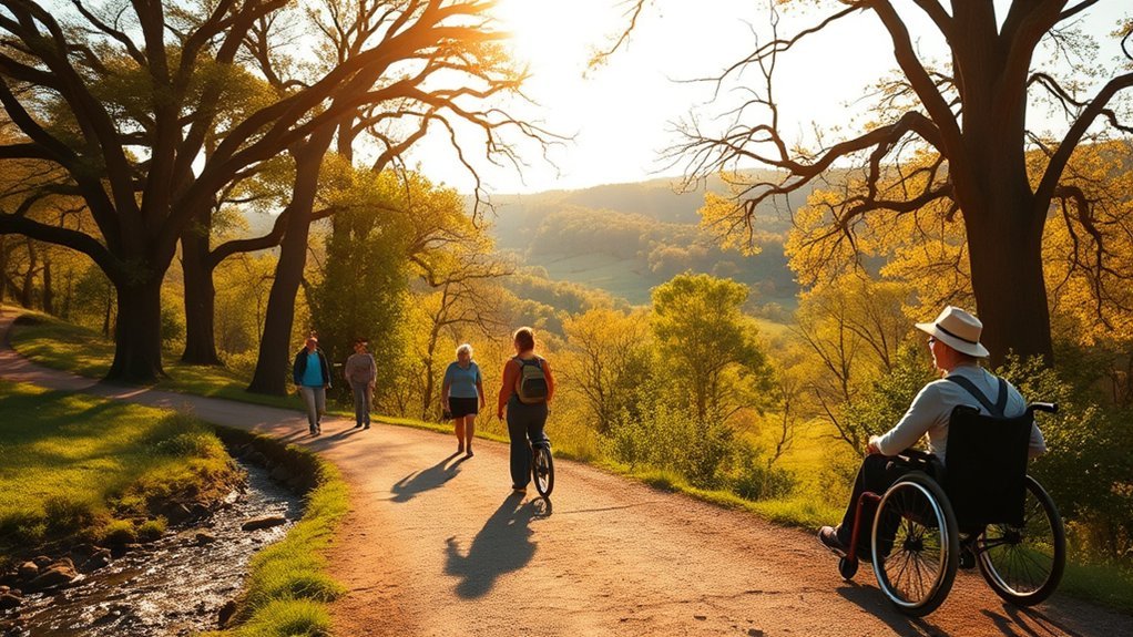 variety of hiking trails