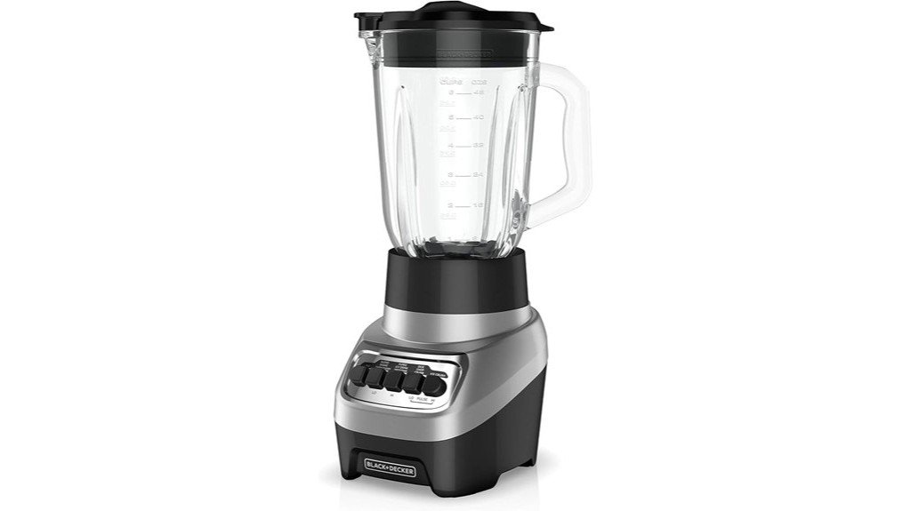 versatile glass jar blender