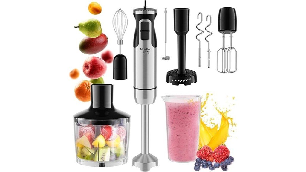 versatile immersion blender set