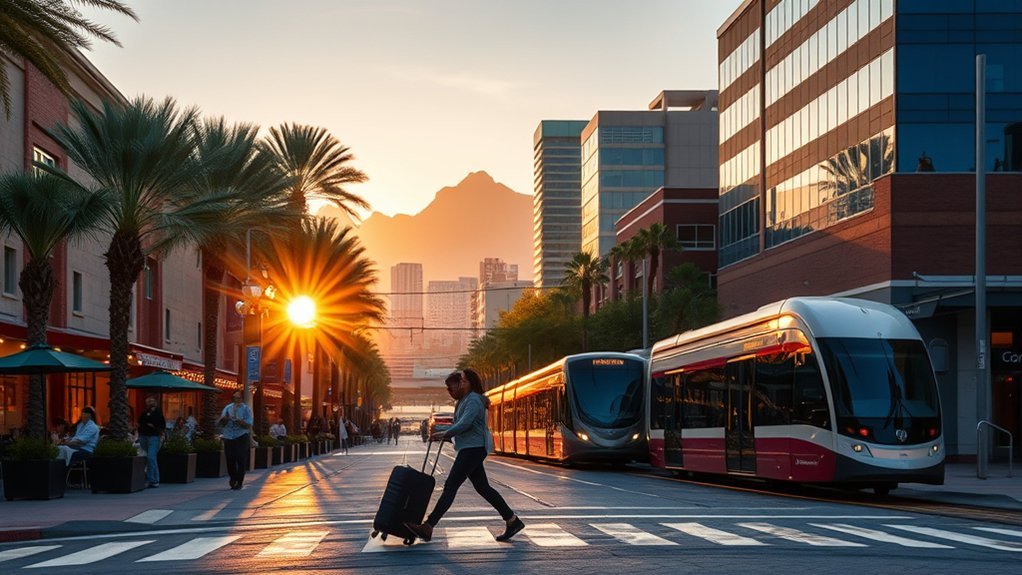 vibrant mill avenue nightlife scene