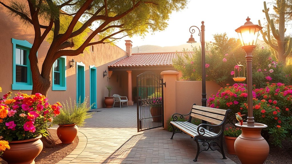 victorian riverfront home gardens