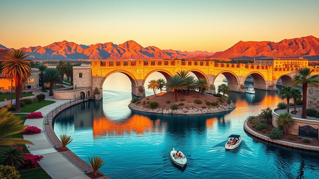 victorian waterfront island stroll