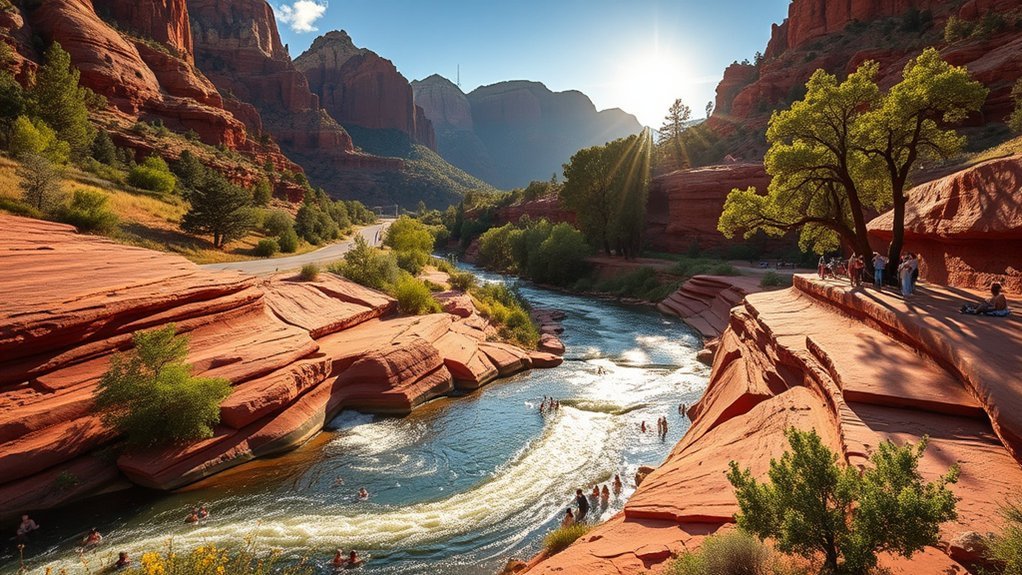 visit slide rock state park