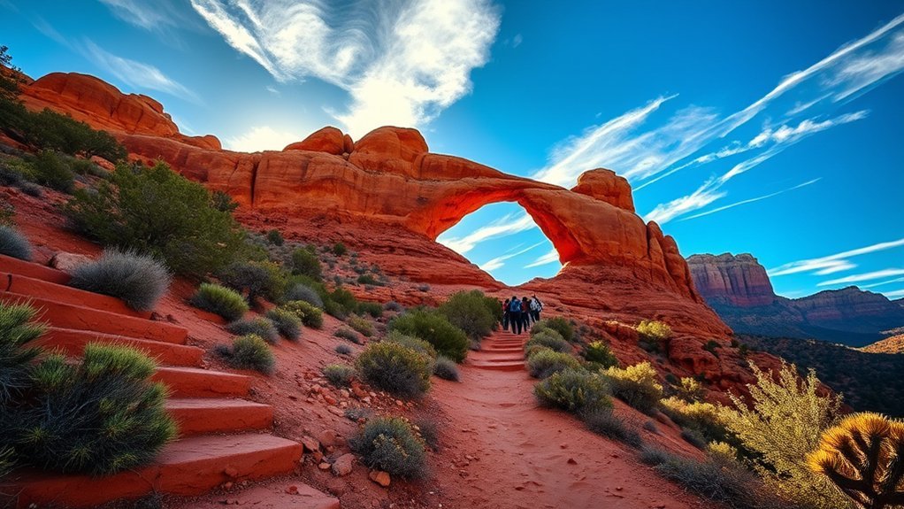 visiting devils bridge trail
