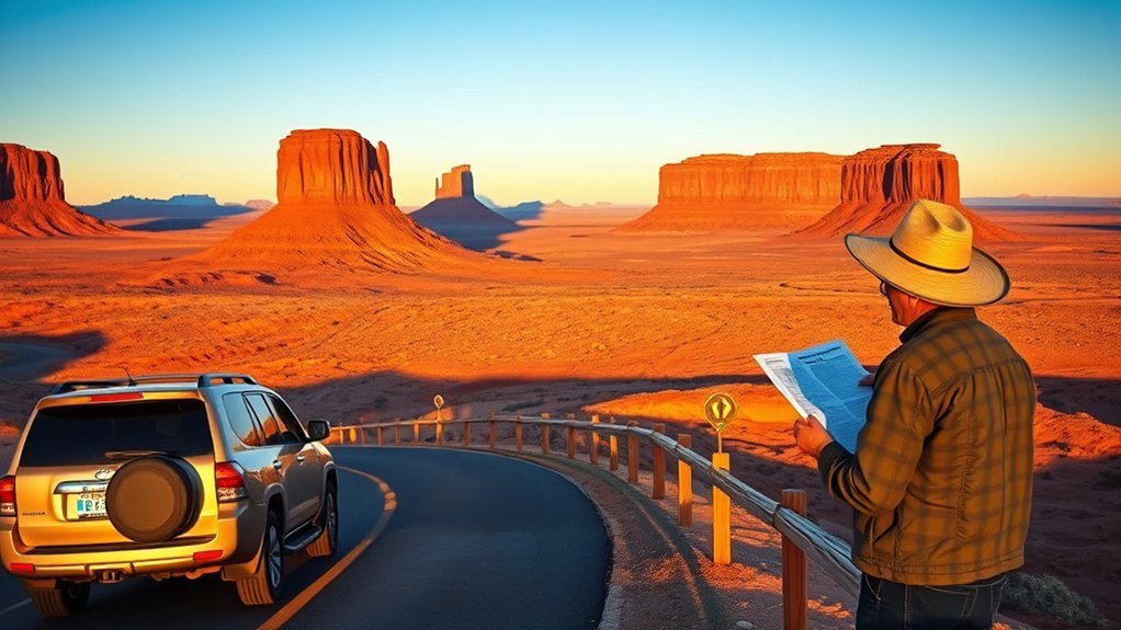 visiting monument valley park