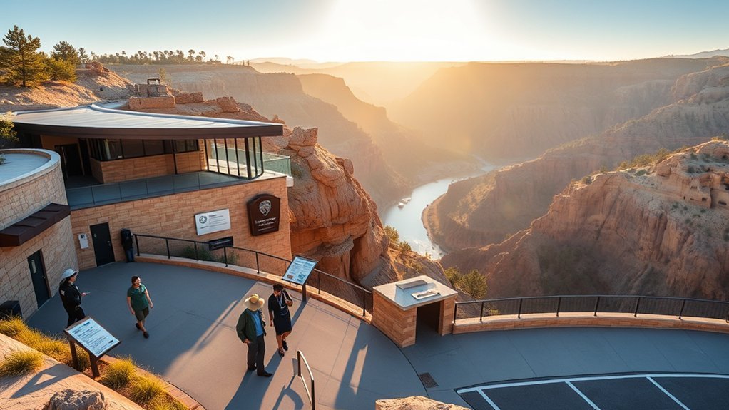 visitor center accessibility information