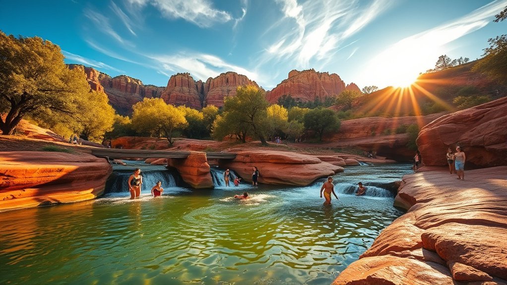 visitor guide for slide rock