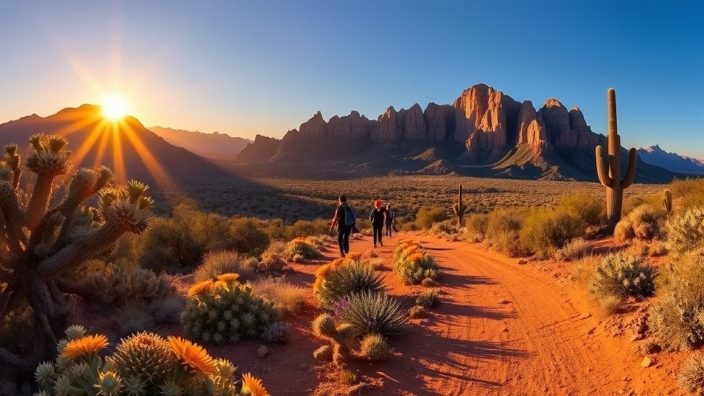 volcanic ridges saguaros silence