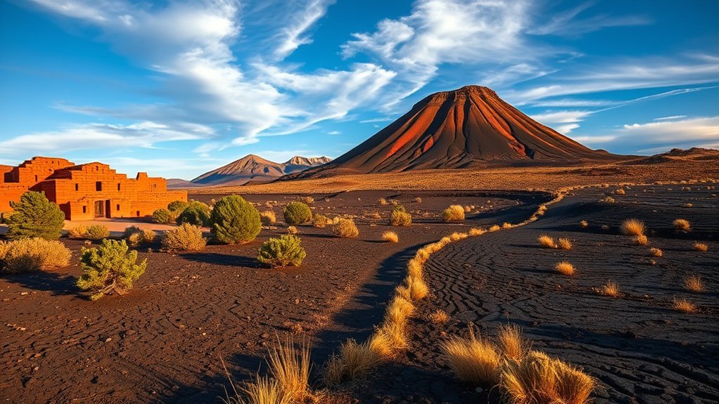 volcanic ruins and resilience