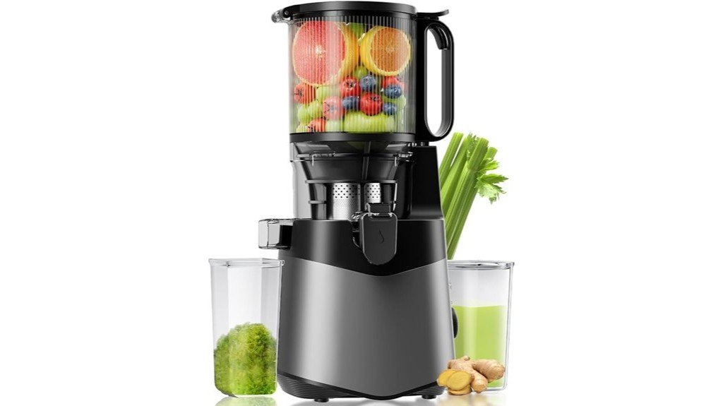 wide chute masticating juicer