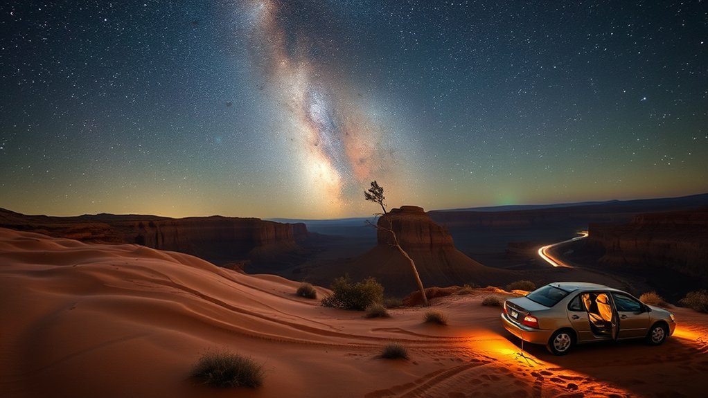 wide open milky way nights