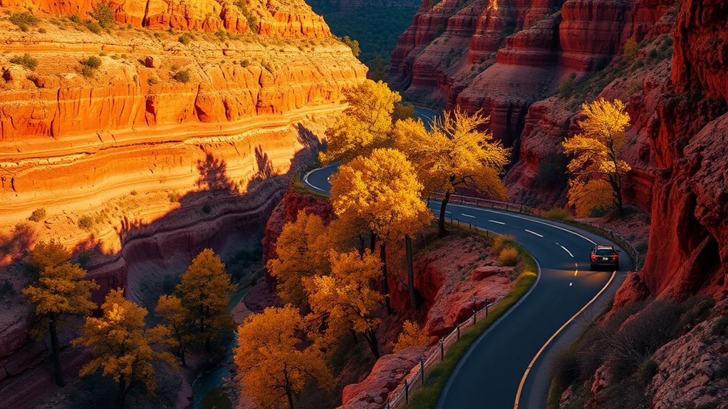 winding red rock creek drive