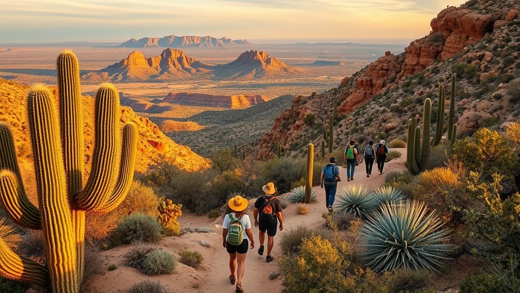 windy saguaro ridgeline loop