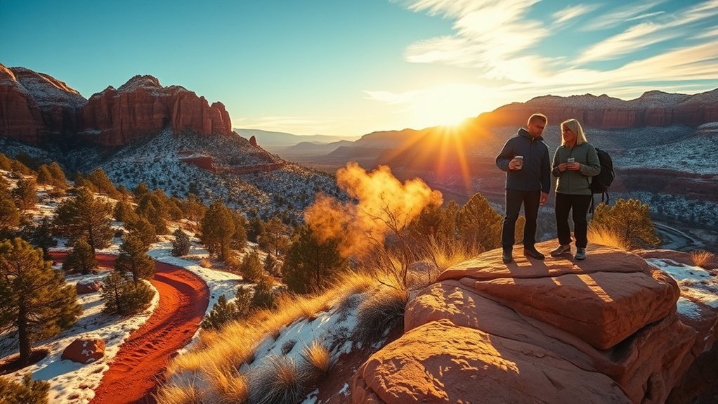 winter activities in sedona