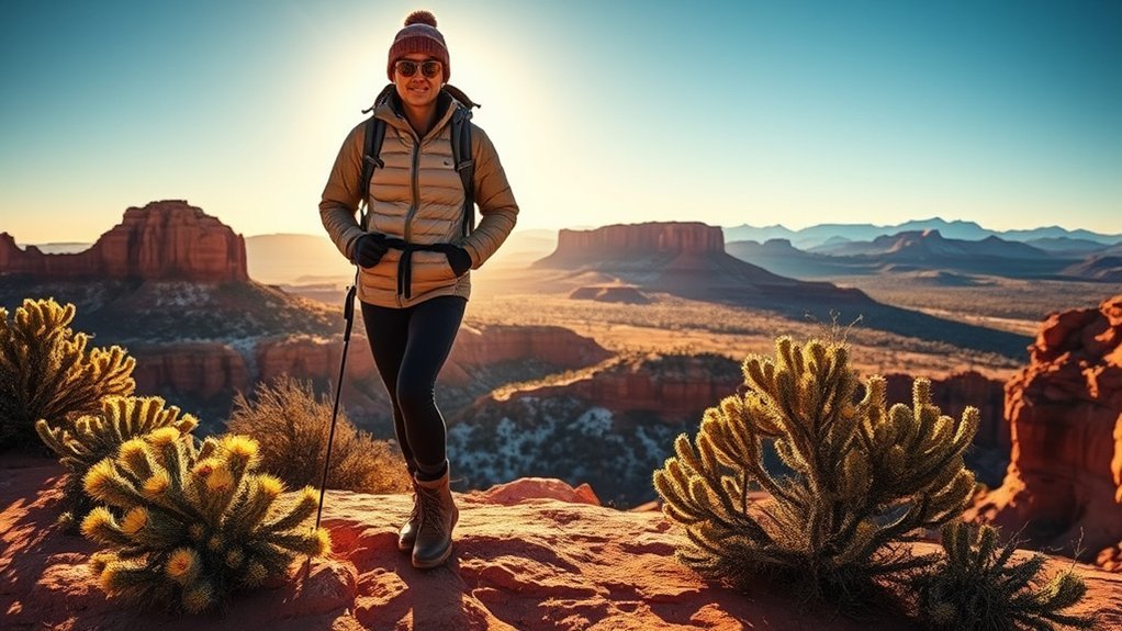winter layering in arizona