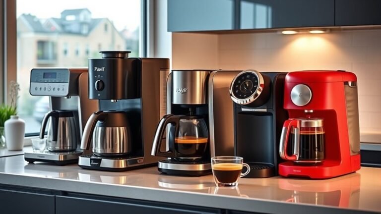 effortless self cleaning coffee makers