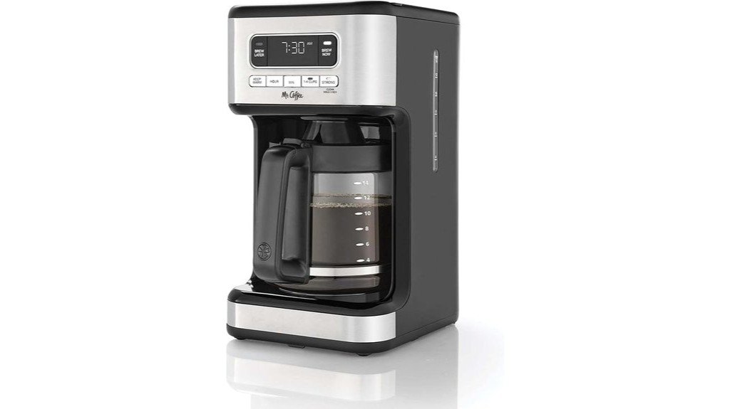 programmable stainless steel coffee maker