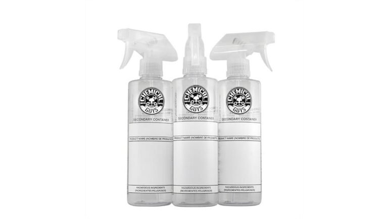 essential detailing spray bottle