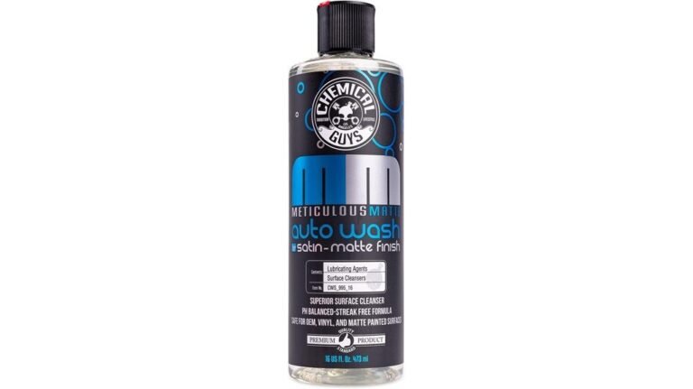 matte finish car wash