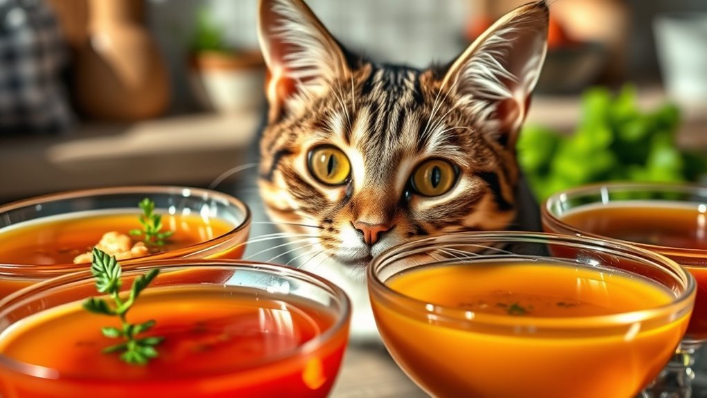 2026 cat food broth toppers