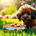 2026 poodle tail wagging food