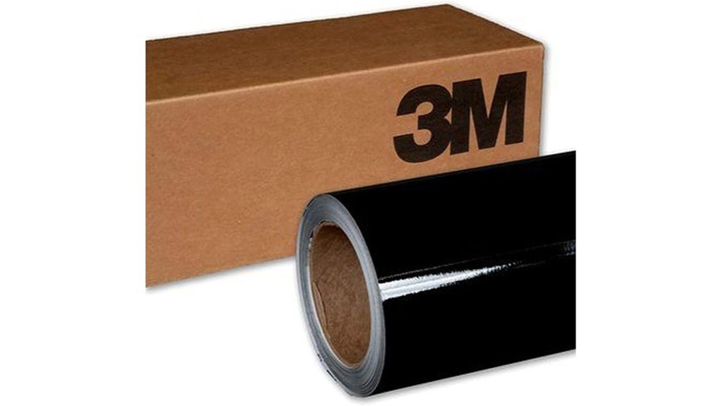 3m gloss black vinyl review