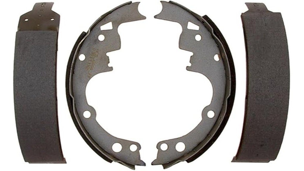 acdelco brake shoe review