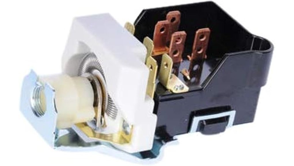 acdelco headlamp switch performance