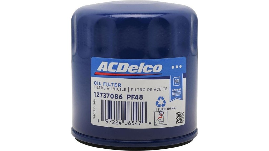 acdelco pf48 filter performance