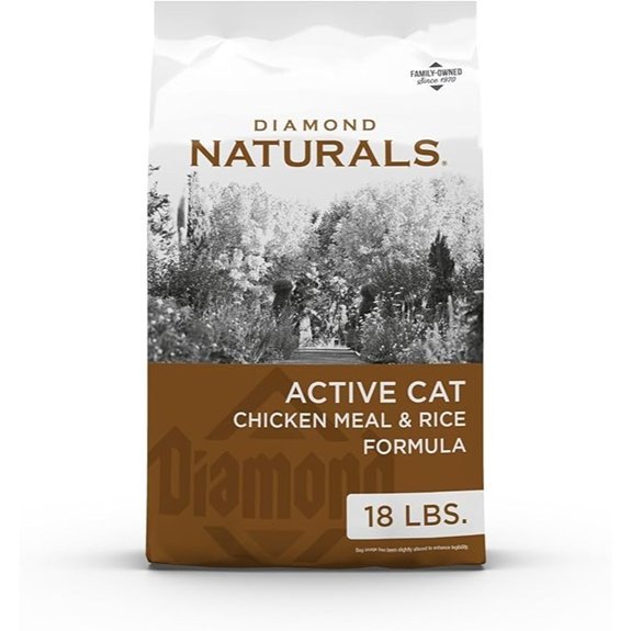 Diamond Naturals Active Cat Adult Dry Food (18lb)
