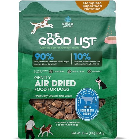 Farmland Traditions Air-Dried Dog Food with Beef