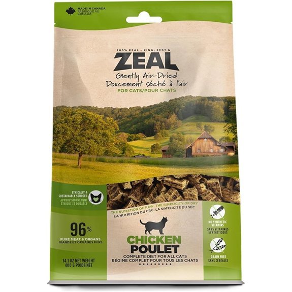 ZEAL Canada Air-Dried Cat Food Chicken Recipe