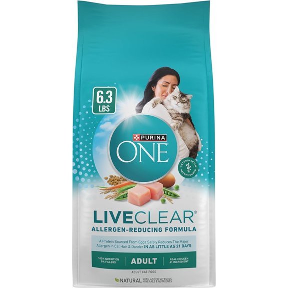 Purina ONE LiveClear Allergen-Reducing Cat Food