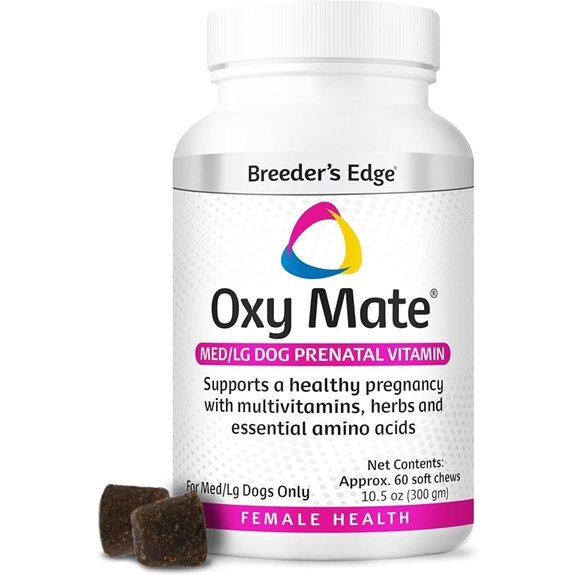 Breeder's Edge Oxy Mate Prenatal Vitamins for Dogs