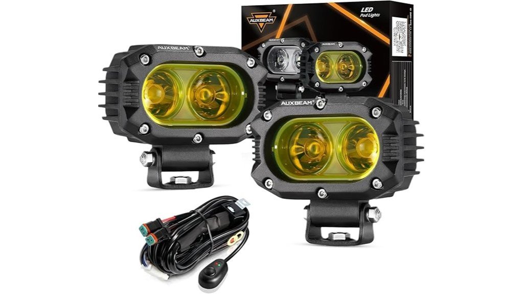 auxbeam amber led review