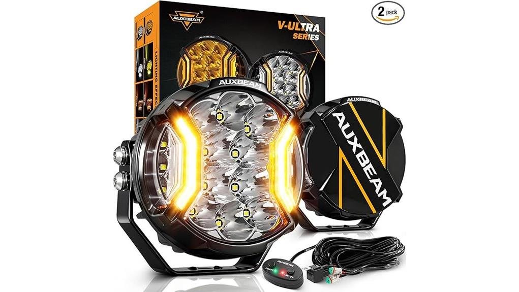 auxbeam light bar review