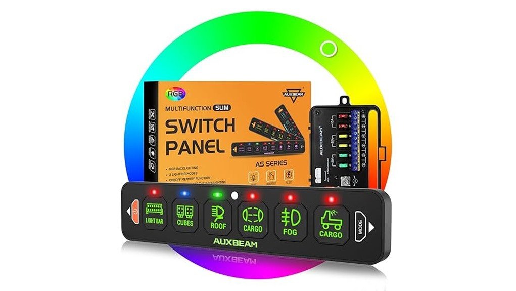 auxbeam switch panel review