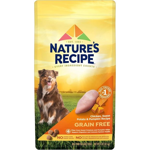 Nature's Recipe Grain Free Chicken Dog Food (4 lb)