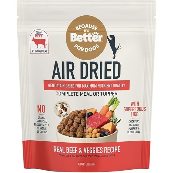 Because It's Better Slow Baked Dog Food (3lb)