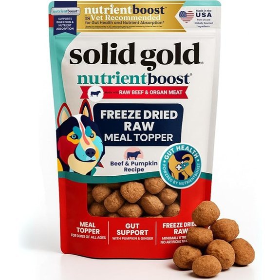 Solid Gold Freeze Dried Dog Food with Beef & Pumpkin
