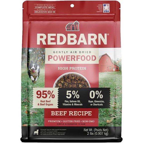 Redbarn Air Dried Dog Food - 95% Beef