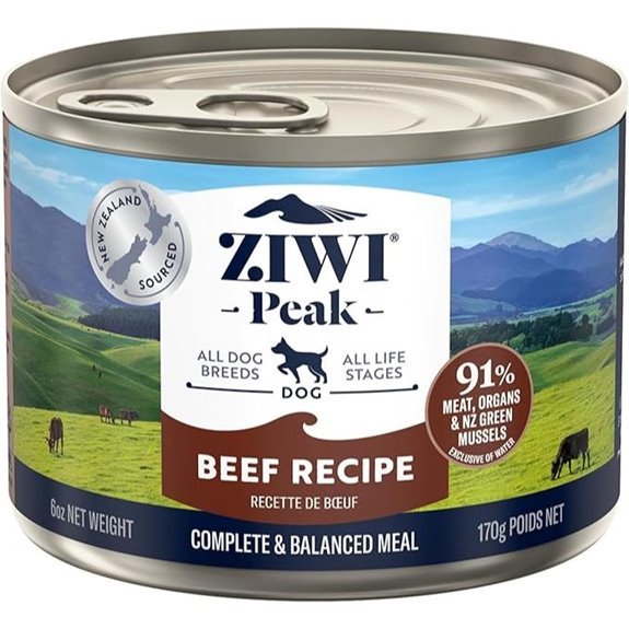 ZIWI Peak Canned Wet Dog Food - Beef 12 Cans